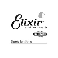 Elixir #15405: Bass Nanoweb 0.105 L Single Strings