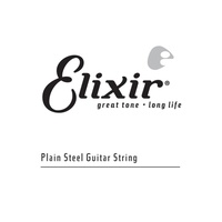 Elixir #13015: Plain Steel 0.015 Single Strings