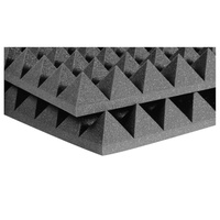 4" SF Pyramid 2' x 2' Panels - Charcoal x 6
