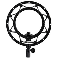 Suspension Mount for Snowball microphone-Blackout finish
