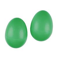 Drumfire Green Egg Shakers (Pair)