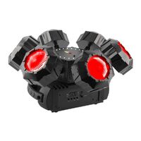 Helicopter Q6 LED Multi-Effect Light with Strobe and Laser Effect
