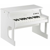 KORG TinyPiano 25 minikey digital piano polished wood case � white