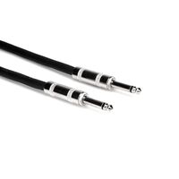 Speaker Cable, Hosa 1/4 in TS to Same, 5 ft