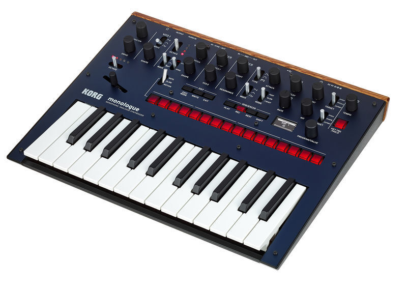 Korg Monologue Monophonic Analog Synthesizer (Blue) | BavasMusic