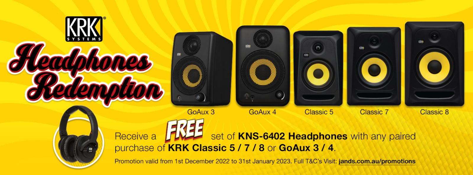 Krk rokit online headphones