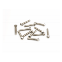 American Vintage Stratocaster® Saddle Intonation Screws, 4-40 X 5/8", Nickel (12)