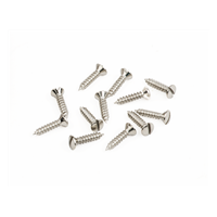 American Vintage '52 Telecaster® Pickguard/Control Plate Screws, 4 x 1/2" Slotted, Nickel (12)