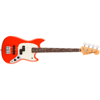 Player II Mustang® Bass PJ, Rosewood Fingerboard, Coral Red