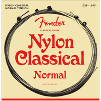 Nylon Acoustic Strings, 130 Clear/Silver, Ball End, Gauges .028-.043, (6)