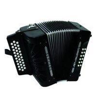 HOHNER EL REY VALLENATO Bb Eb Ab BLACK