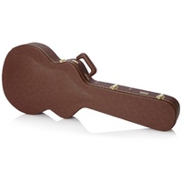 Gator Gw-335-Brown Deluxe Wood Guitar Case