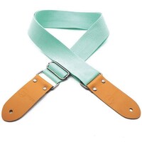 DSL 50COTTON-AQUA Cotton Guitar Strap - 2" 