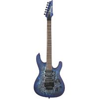 Ibanez S770CZM Electric Guitar Cosmic Blue Frozen Matte