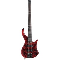 Ibanez EHB1505SWL 5 String Electric Bass Guitar Stained Wine Red Low Gloss