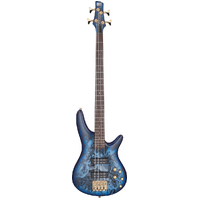 Ibanez SR300EDXCZM 4 String Electric Bass Guitar Cosmic Blue Frozen Matte