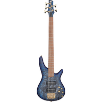 Ibanez SR305EDXCZM 5 String Electric Bass Guitar Cosmic Blue Frozen Matte