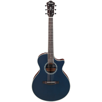 Ibanez AE200JRDBF Electro Acoustic Guitar Dark Tide Blue Flat