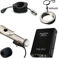 AUDIX Mini-instrument Mic w/ Shock Absorbent Clip for Flute inc AS911