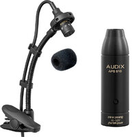 AUDIX Mini-instrument mic with shock mounted gooseneck  for brass and woodwind.