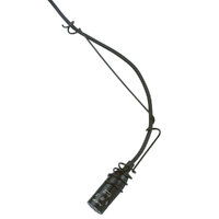 AUDIX Miniature Hanging Choir Mic. Includes 30" Cable & Hanging Clip. Black. Cardioid