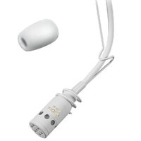 AUDIX Miniature Hanging Choir Mic. Includes 30" Cable & Hanging Clip. White. Cardioid