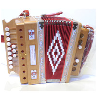 Dino Baffetti Art 25 Button Organetto Accordion Calabrese MK11