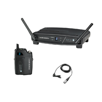 AUDIO TECHNICA  Lapel Mic system (Inc. ATW-R1100 receiver + ATW-T1001 body pack + AT829cW lapel)