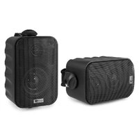 Power Dynamics BC30V 3" Black Outdoor Speaker Pair