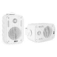 Power Dynamics BC30VW 3" White Outdoor Speaker Pair