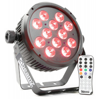 BT310
12 x 8W RGBA LED Par Can with IR Remote Control