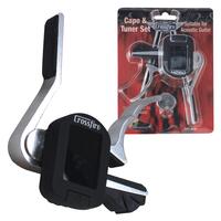 Crossfire Acoustic Gtr Trigger Capo W/Tuner