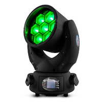 COBRA WASH ZOOM 300 - NEW 7x 40W RGBW (4-in-1) LED Moving Head Wash with pixel control and motorised zoom