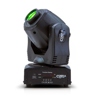 Audio Visual Engineering COBRAHEAD150 Moving Head Tri LED Gobo Spot Light 30W