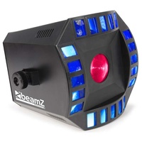 CUBE4
2 x 10W Centre Quad LEDs and 64 RGB Derby LEDs