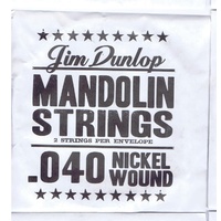 DUNLOP MANDOLIN .040 NICKEL