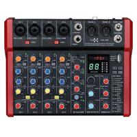 E-lektron A48 DSP FX Studio Audio Mixer 8-Channel  with Bluetooth USB Play Audio interface