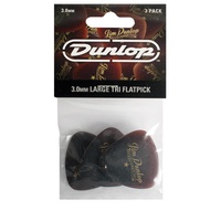 DUNLOP DELUXE TRI 3MM P/PACK