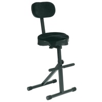 Fretz KGB-01-BLK Deluxe Guitarist / Keyboard Stool