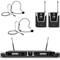 LD Systems U506 Wireless Dual Headset System 655-679 MHz