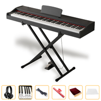 Maestro MDP210BX Contemporary 88-Key Weighted Hammer Action Digital Piano BLACK ( Piano Only )