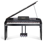 Maestro MGPX500PB Mini Digital Grand Piano (Polished Black Ebony)