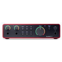 Focusrite Scarlett 2i2 (4th Gen) USB Audio Interface