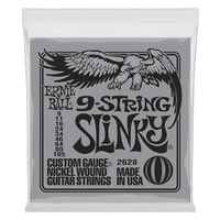 Ernie Ball Slinky 9-String Nickel Wound Electric Guitar Strings - 9-105 Gauge