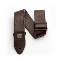 Ernie Ball 2" Tri-Glide Italian Leather Strap - Brown  