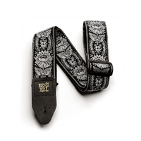 Ernie Ball Silver Orleans Jacquard Strap