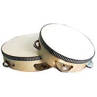 TAMBOURINE - 8"/6 PLASTIC HEAD