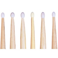 Drumsticks - Hickory Nylon Tip 5B