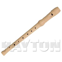 MEINEL RECORDER Descant Maple 2-Pc