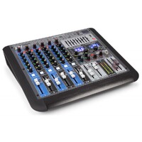 PDM-S804 8 Channel PA Mixer with Digital FX, AUX Send, USB Player, & Bluetooth
